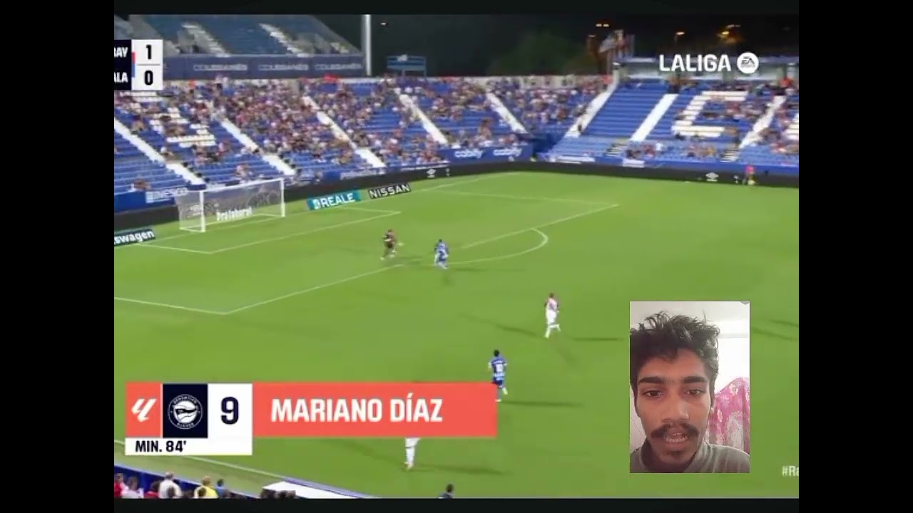 Departivo alaves Vs rayo vallecano 1-1 draw and what a match between them #rayovalcano #alves