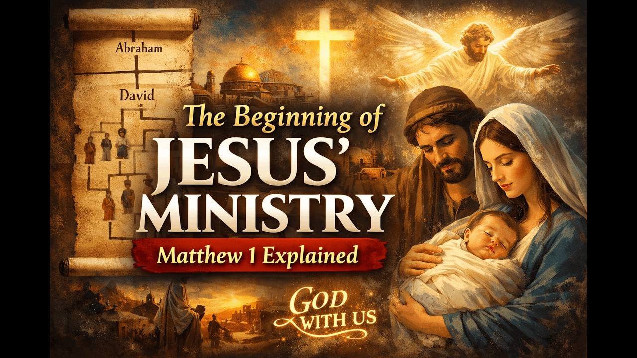 Lent Day 1 | Matthew 1 मैथ्यू 1 | शुरुआत हुई यीशु से