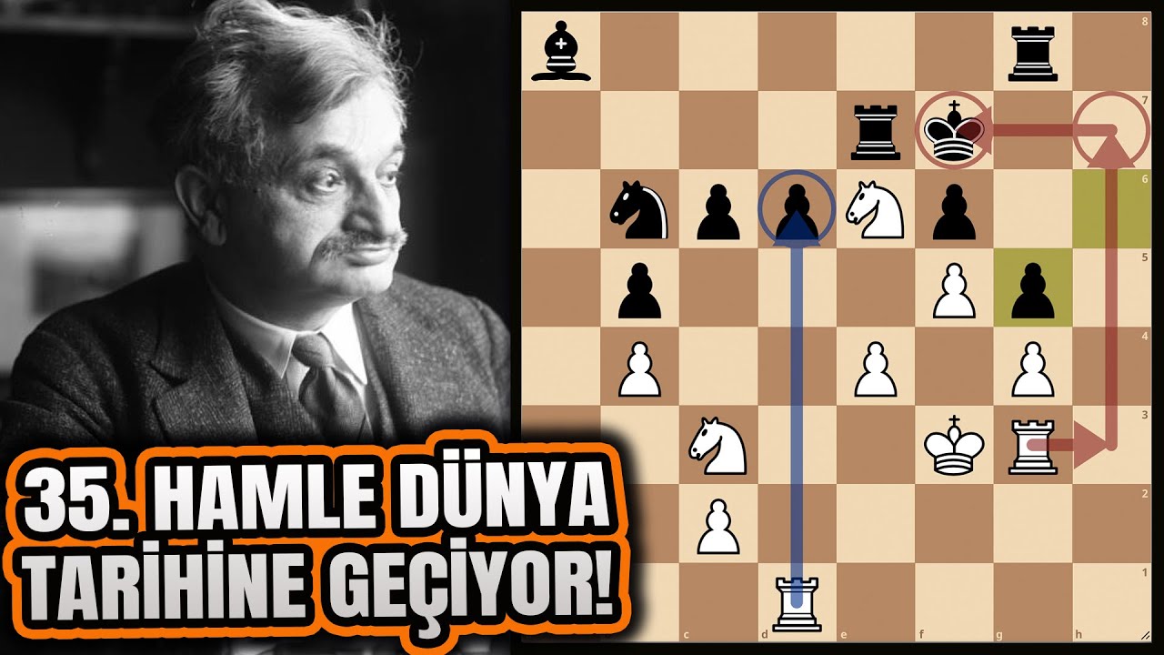 DÜNYA TARİHİNE GEÇEN 35. HAMLE! (LASKER VS CAPABLANCA)