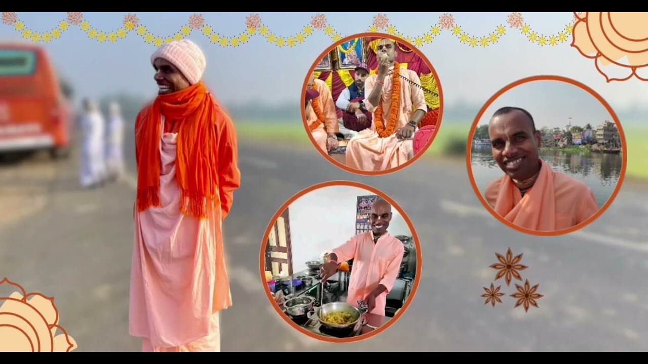 1ra visita de Srila Bhakti Tilak Niriha Maharaj a Occidente 2025