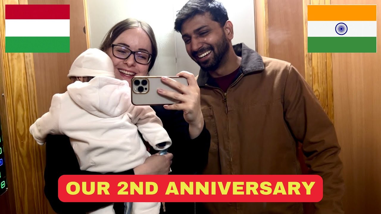 Мы женаты уже 2 года! 💕 Празднование годовщины и подготовка к Рождеству 🎄 | Видеоблог индийско-ев...