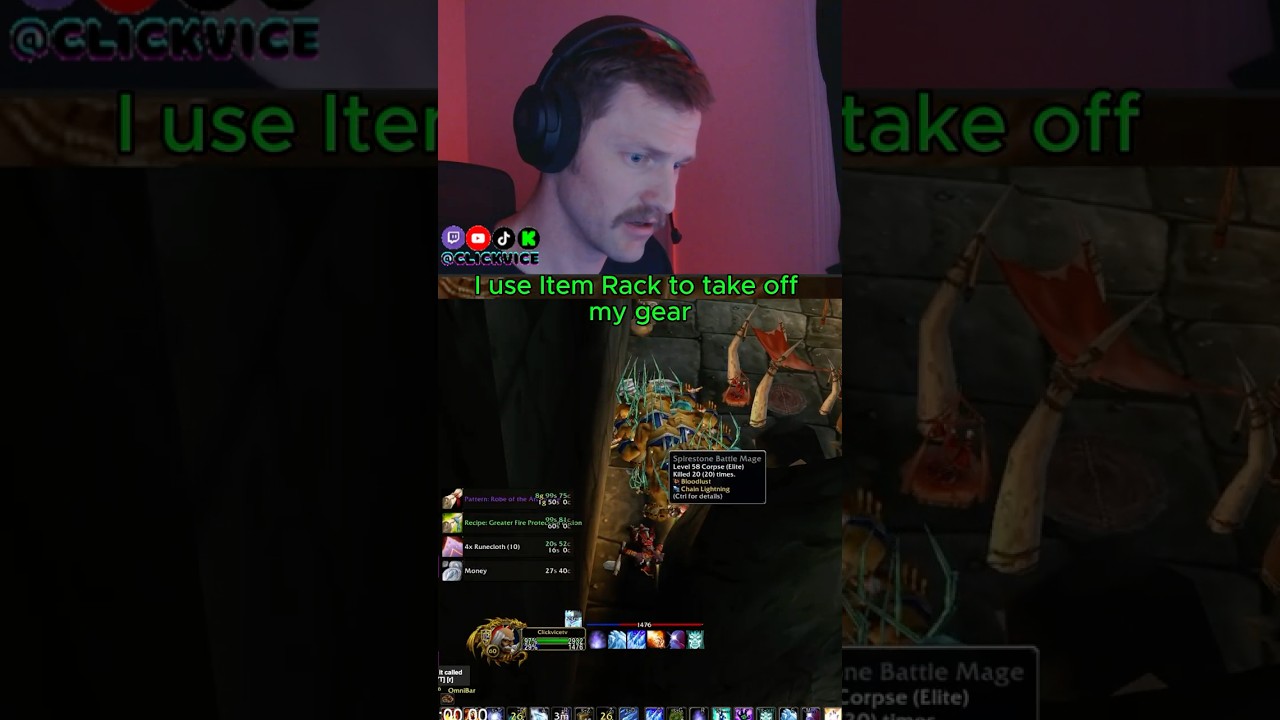 LBRS Made Easy WoW Classic Соло Маг Соло AoE Фарм Буст