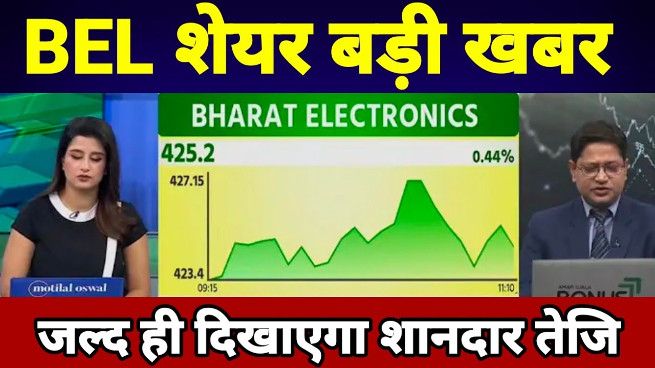 BEL SHARE LATEST NEWS TODAY I BHARAT ELECTRONICS LTD SHARE TARGET @S B STOCK NEWS