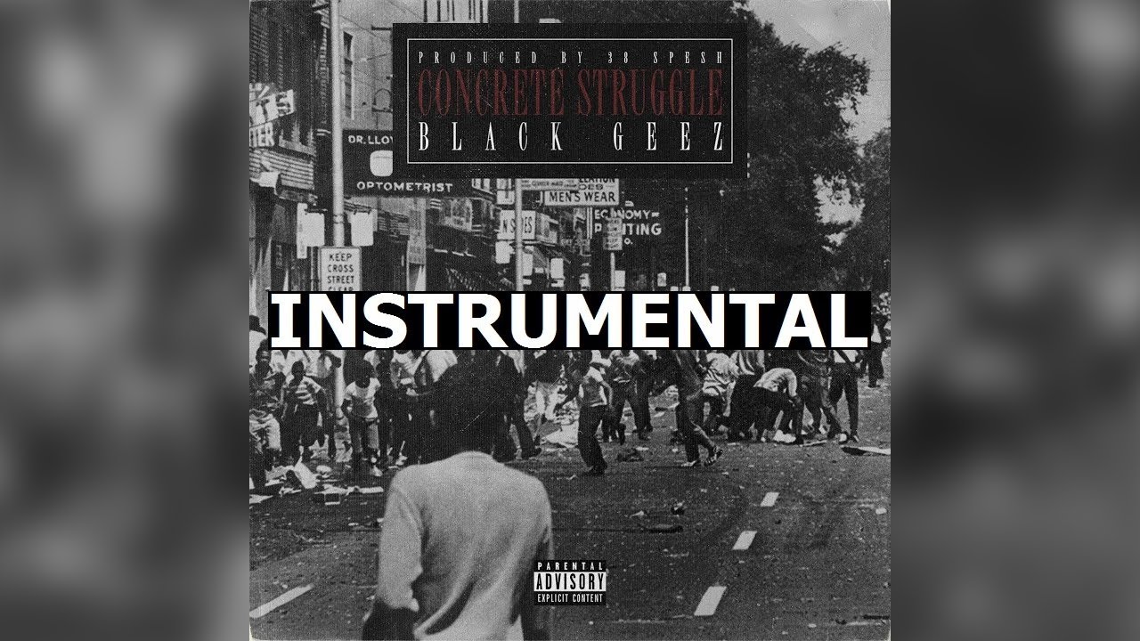38 Spesh & Black Geez - Concrete Struggles (Instrumental)