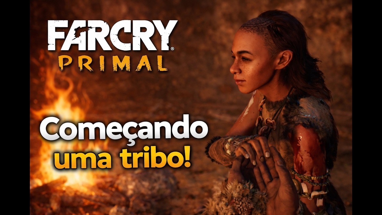 Far Cry Primal EP #02 Se preparando pra ter uma tribo! Habilidades e Lança!