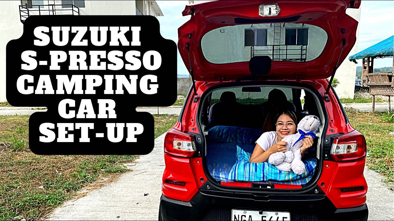 SUZUKI S-PRESSO CAMPING CAR SET-UP