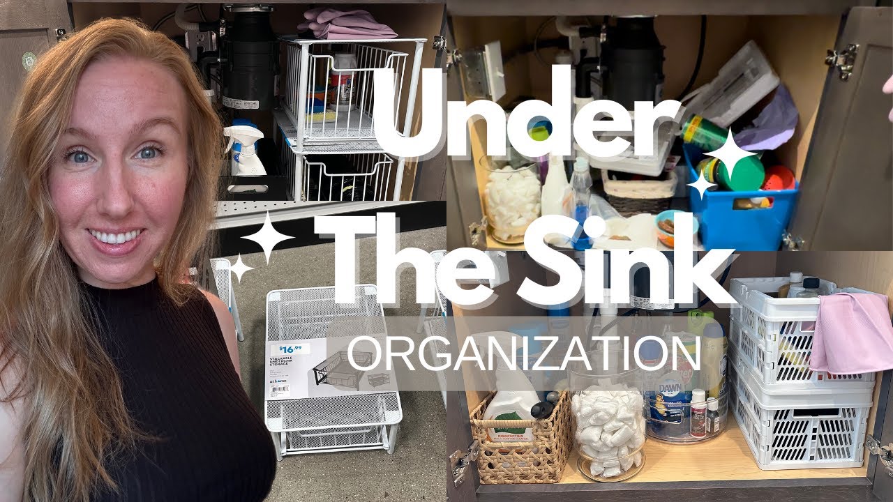 2024 REALISTIC UNDER THE KITCHEN SINK ORGANIZATION | TRASHED TO FUNCTIONAL