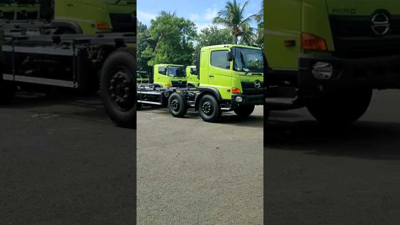 2022 Chassis Hino 500 Ranger FLX 260 JW Cargo Truck 8x2 Trinton