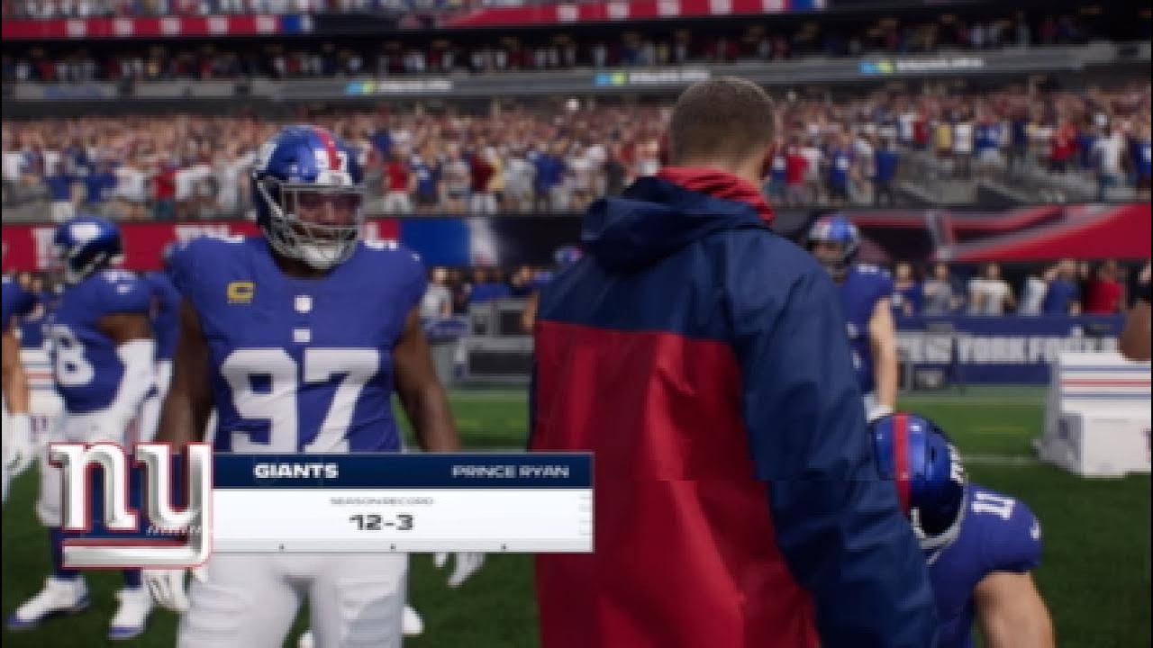 Madden 26 franchise mode New York Giants ep 32