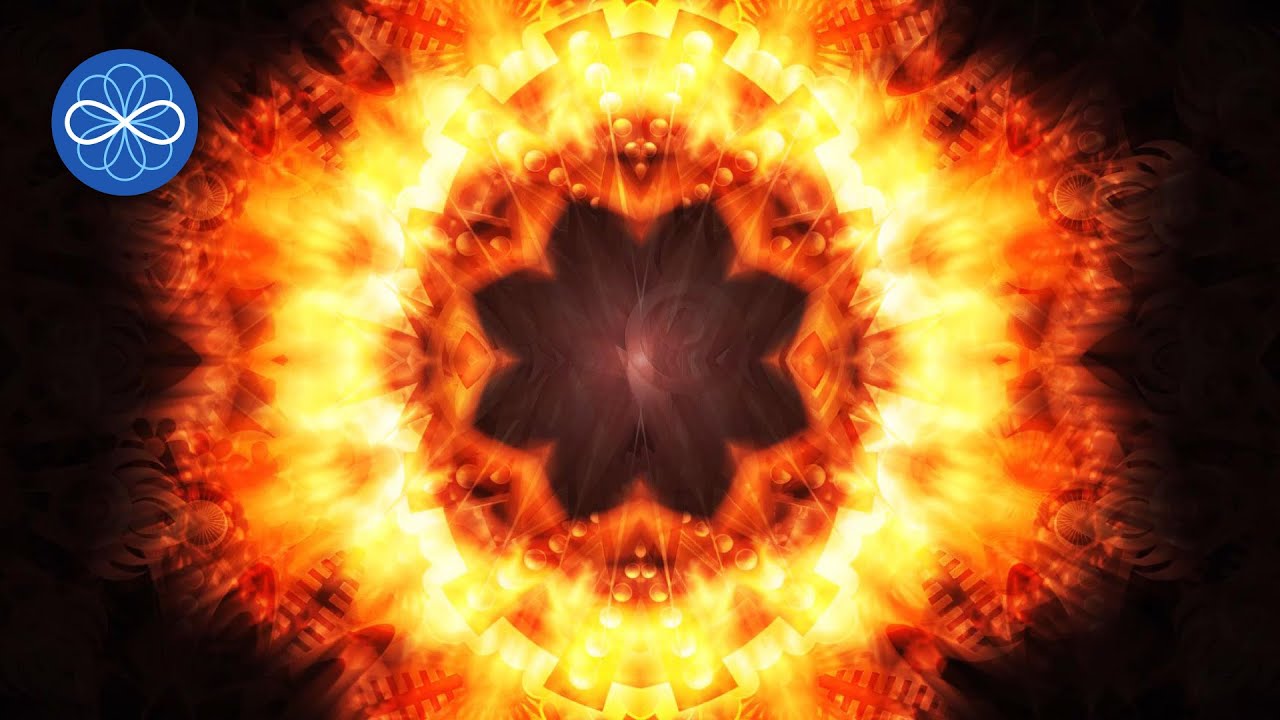 Orange Star  - video e musica per meditazione e rilassamento - mandala/frattali/caleidoscopi