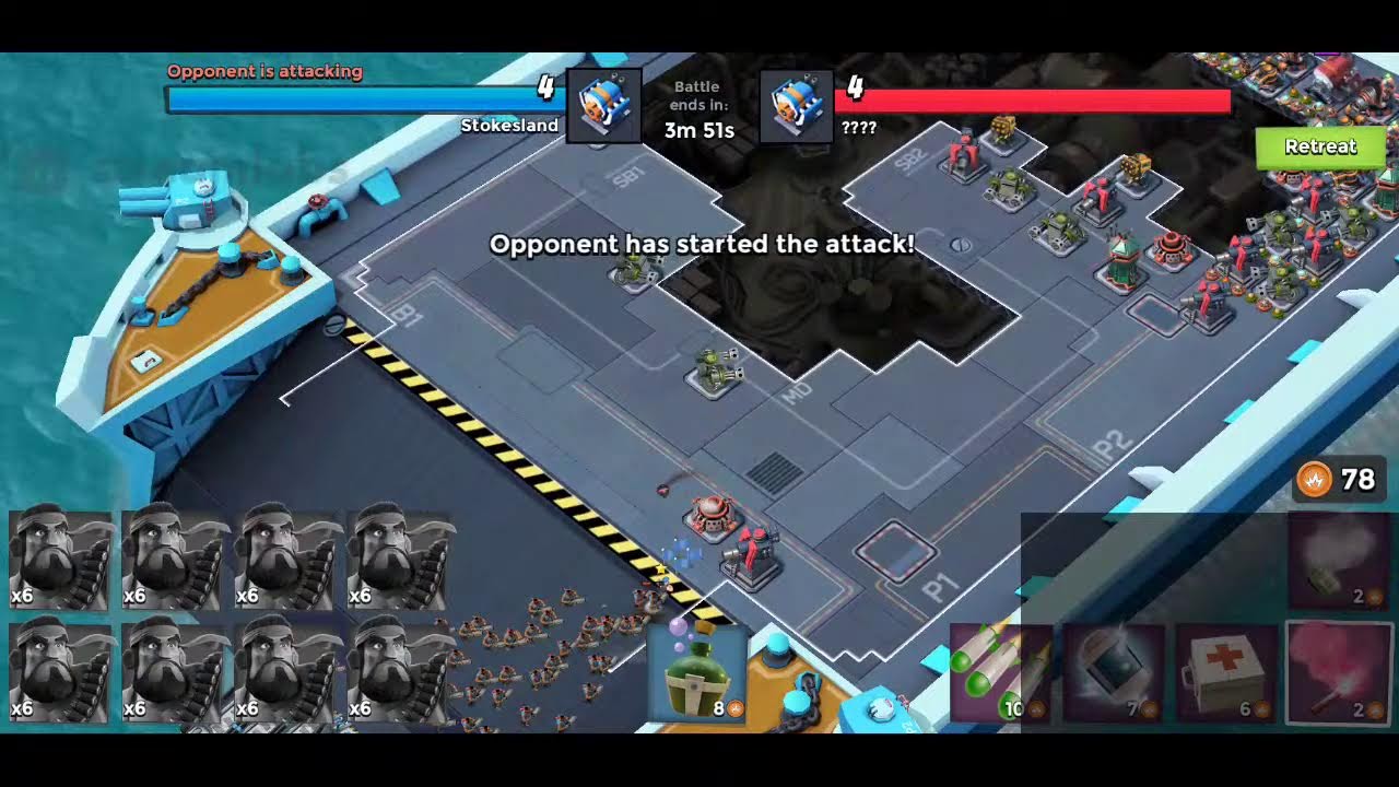 Boom Beach Mobile Stream Test