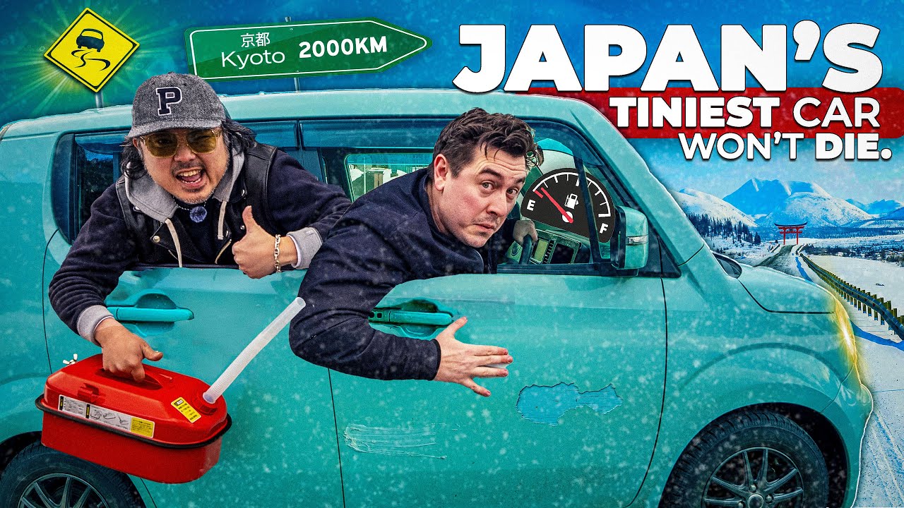How Far Can Japan's TINIEST Car Go on a SINGLE Tank of Fuel? 🇯🇵