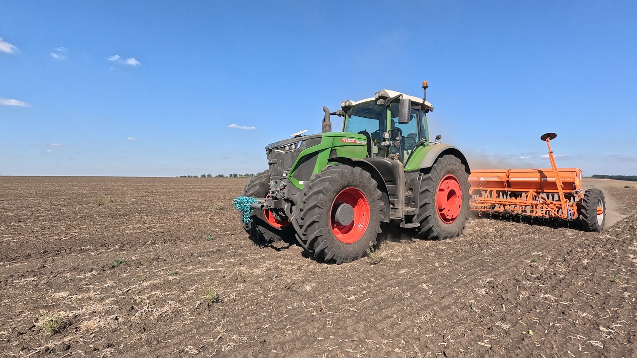 Посів Твердої Озимої  Пшениці👌👍🌾Fendt + СЗ😅🤣😱