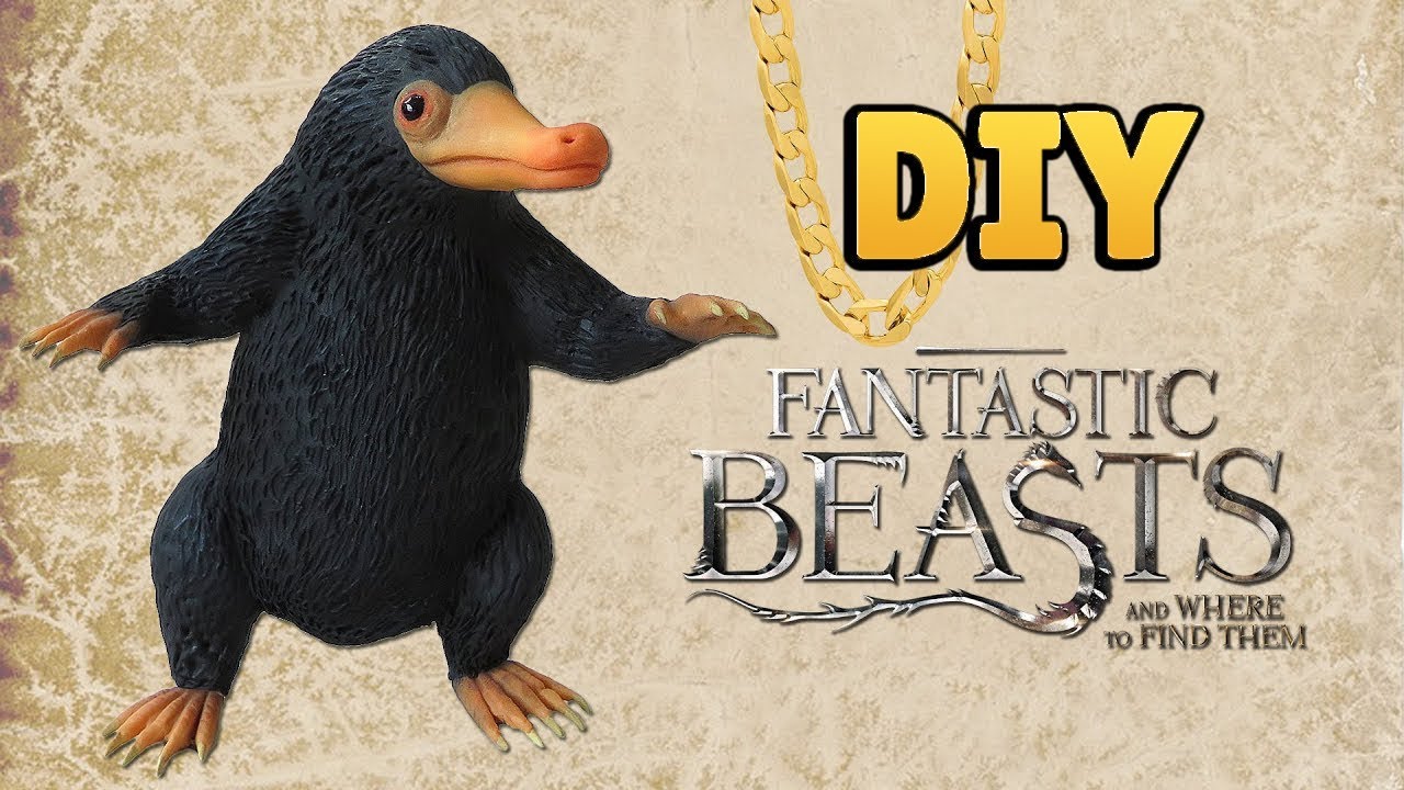DIY: Faça um PELÚCIO de Animais Fantásticos e Onde Habitam