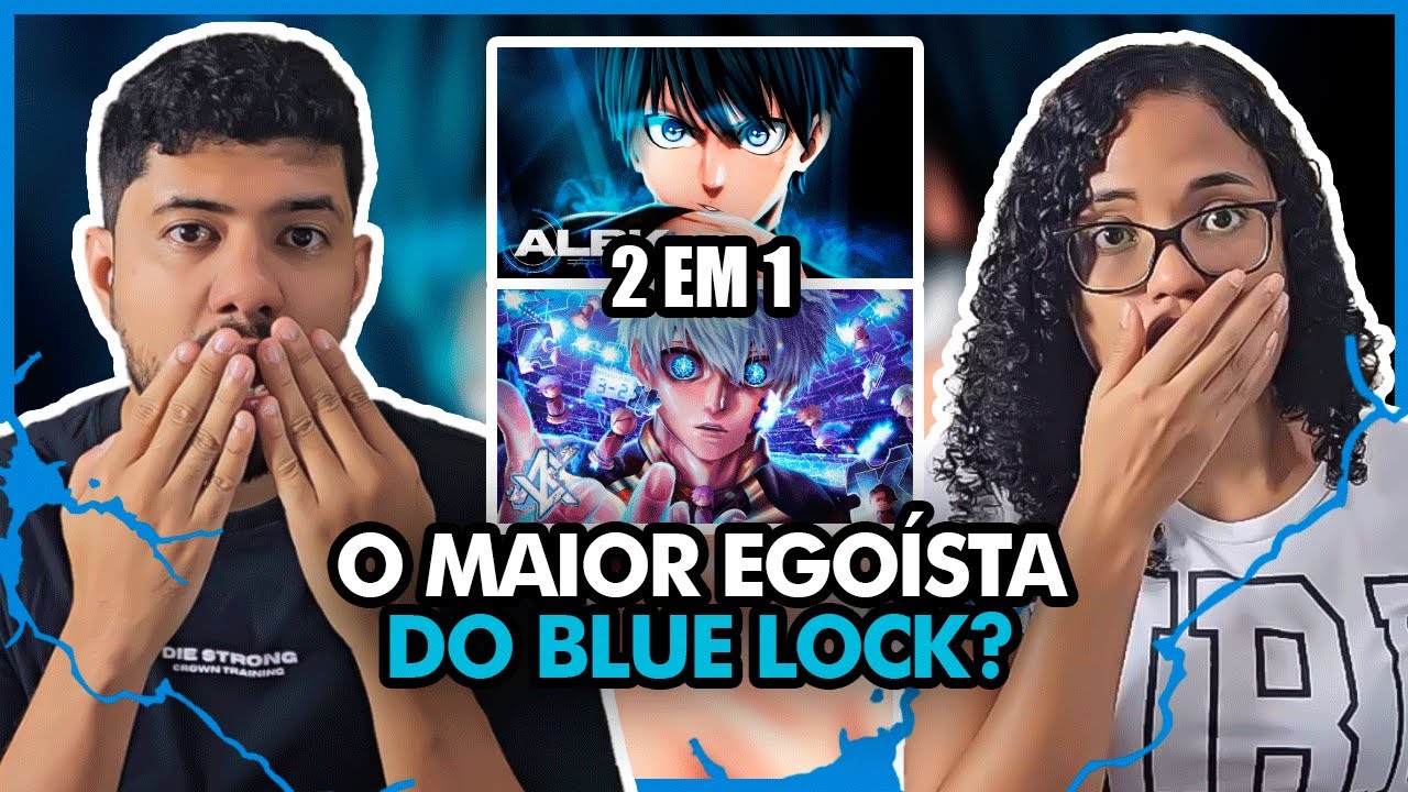 REACT 2 EM 1 - ALBK - Egoísta e Quebra-Cabeça | Isagi Yoichi (Blue Lock) | Caçadores React