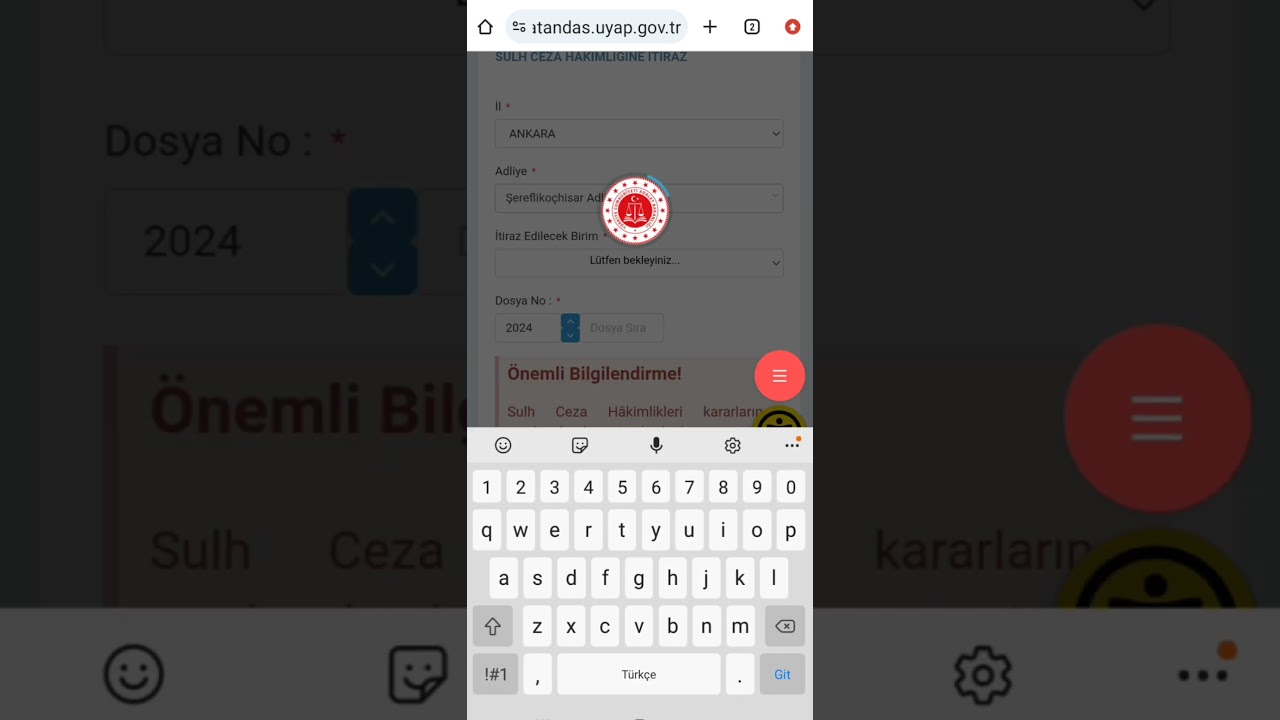 Sulh ceza hakimliğine itiraz dilek&ccedil;esi g&ouml;nderme e devlet uyap vatandaş