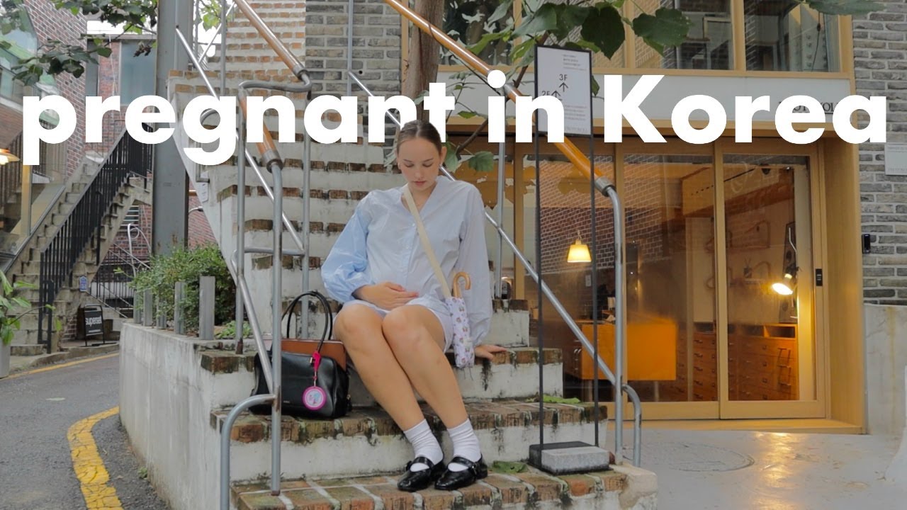 my life pregnant in Korea 🤍 slowing down, nesting & baby lists, mental health check-in
