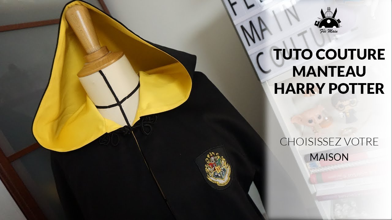Tuto Couture : Réaliser le manteau Harry Potter