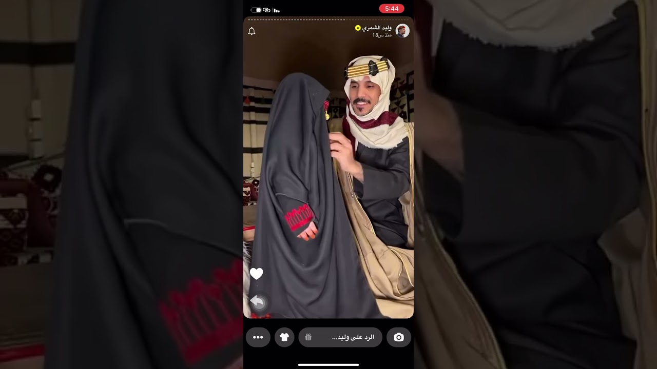 سنابات وليد الشمري آبو فّي كواليس تصوير يوم التاسيس