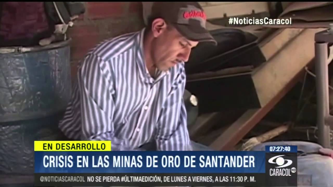 Fiebre de oro tiene preocupados a habitantes de California, Santander - 28 de Julio de 2014