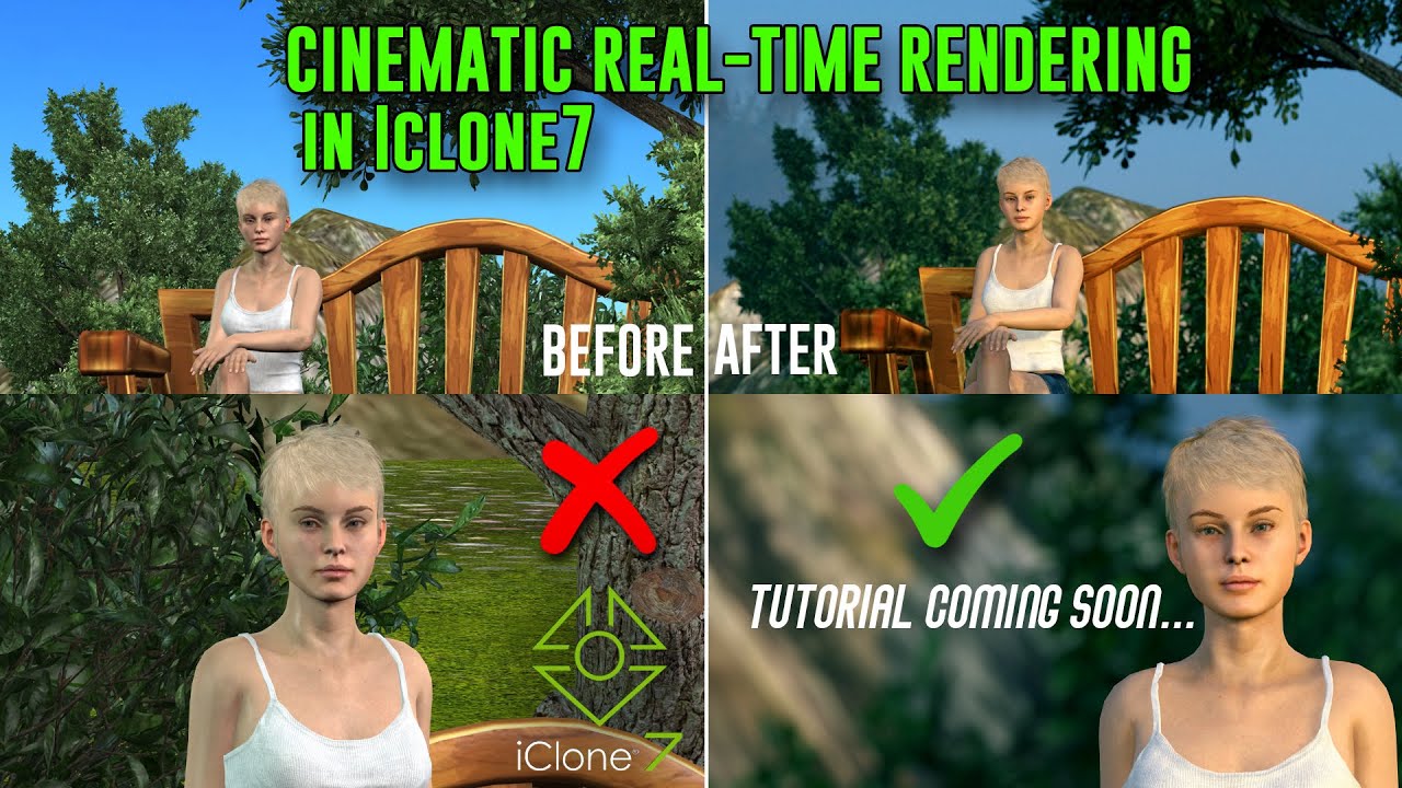 Cinematic Real-time Render in Iclone7 | Preview