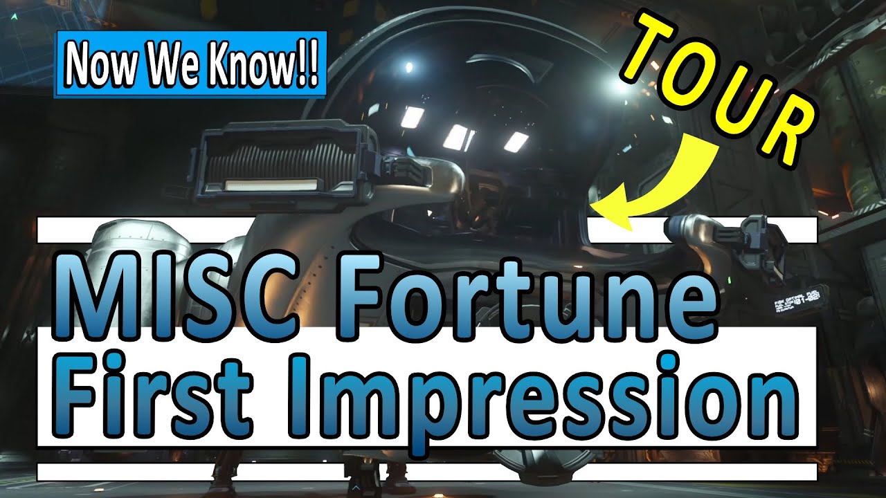 I LOVE IT!! MISC fortune TOUR, Salvage, crafting, Cheeky box movement, First flight - Star Citizen