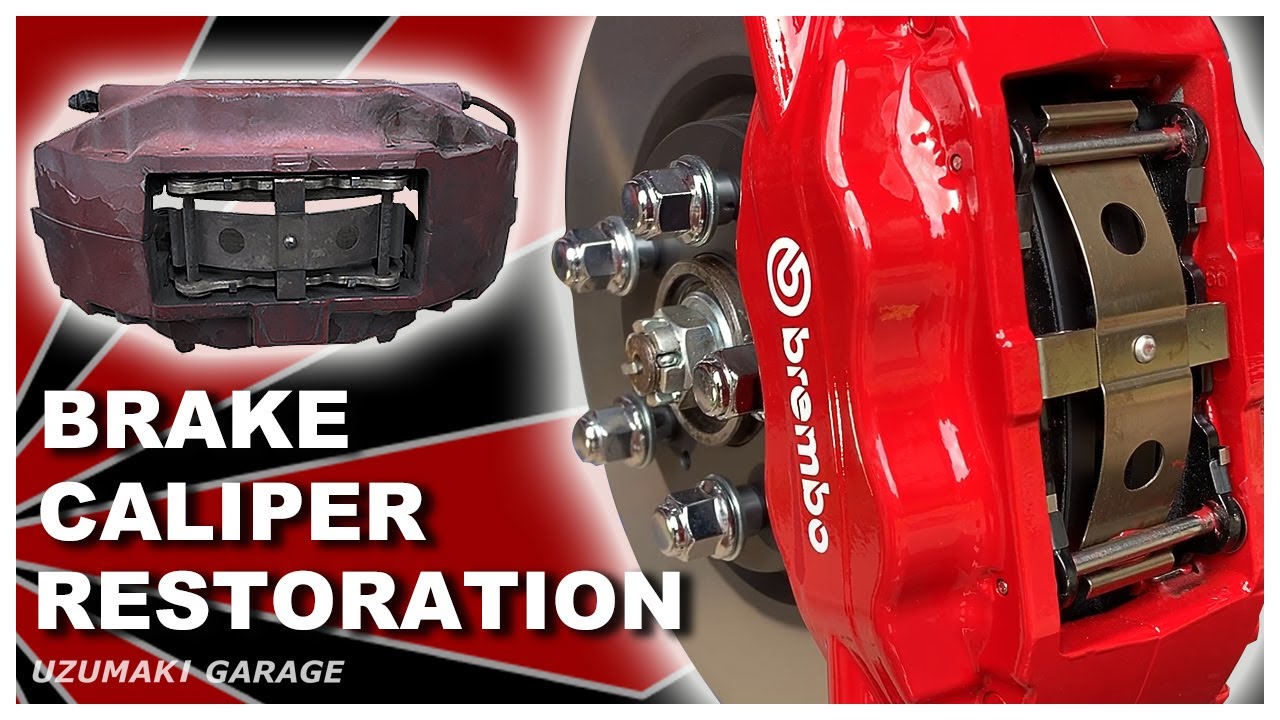 How To Restore Brakes inc Seals & Paint. Step by Step. Mitsubishi Lancer Evo Brembo