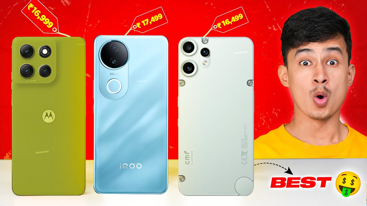 Moto G86 Power vs iQOO Z10R vs CMF Phone 2 Pro 🔥 🥇 Best Phone Under ₹20,000?