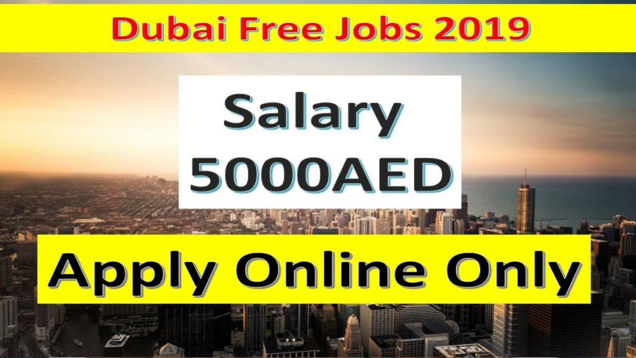 Jobs In UAE For All Nationality Available Online Only 2019.