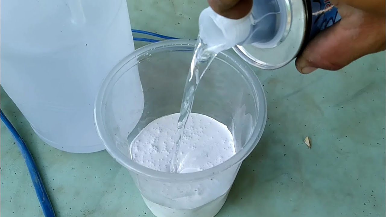 Cách Pha Sơn Mạ Kẽm 2 thành phần, vệ sinh và Phun Sơn CỬA SẮT độ bền cao