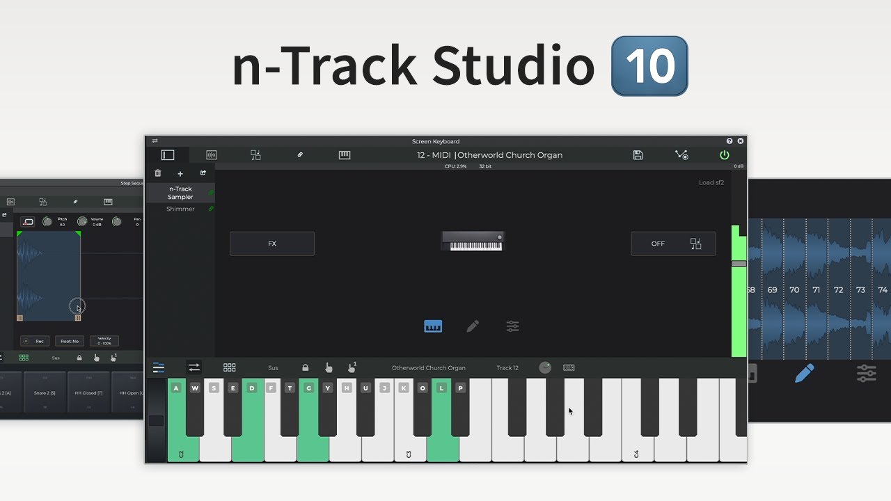 Обновления сэмплера | n-Track Studio 10