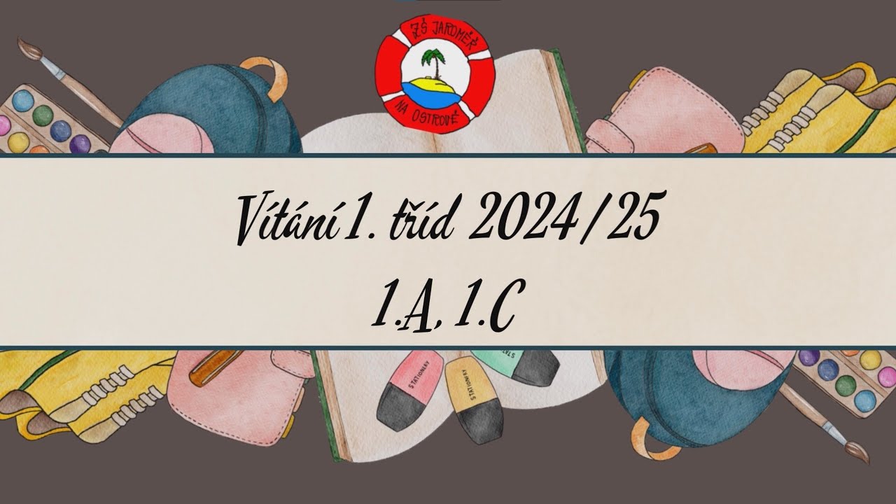 Vítání prvních tříd 2024/25 - 1.A, 1.C