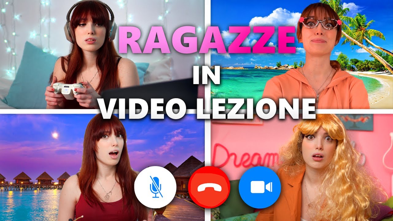 TIPI DI RAGAZZE IN VIDEO LEZIONE | Eleonora Olivieri