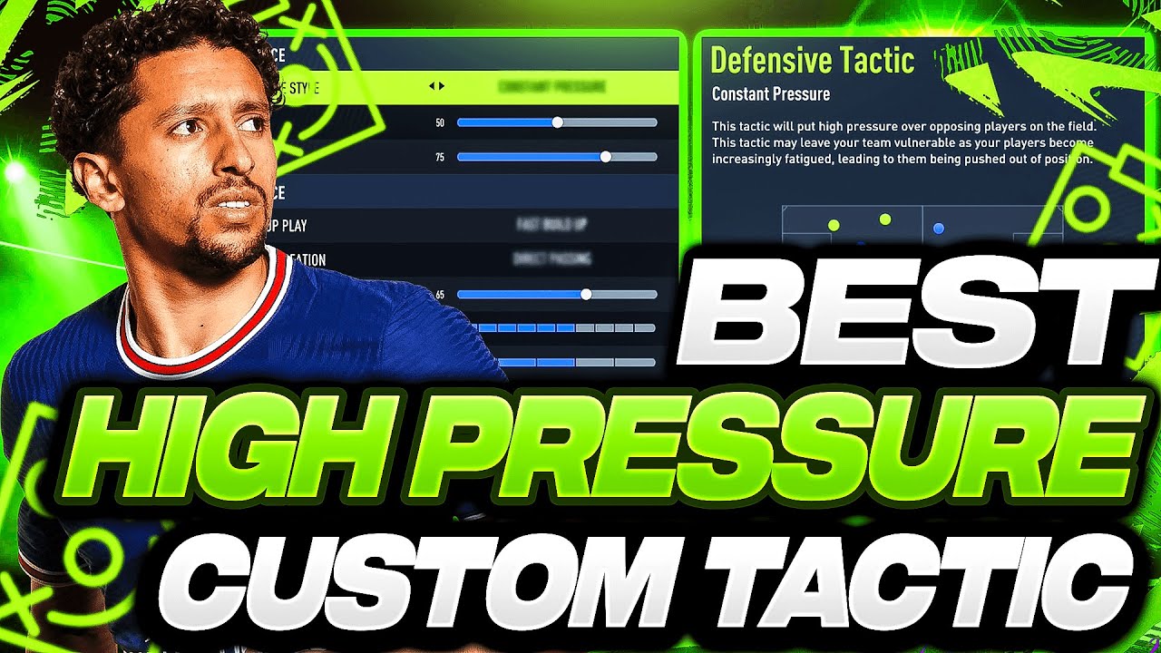 FIFA 22 | The BEST *HIGH PRESS* Custom Tactics and Instructions in FIFA 22! - FIFA 22 ULTIMATE TEAM