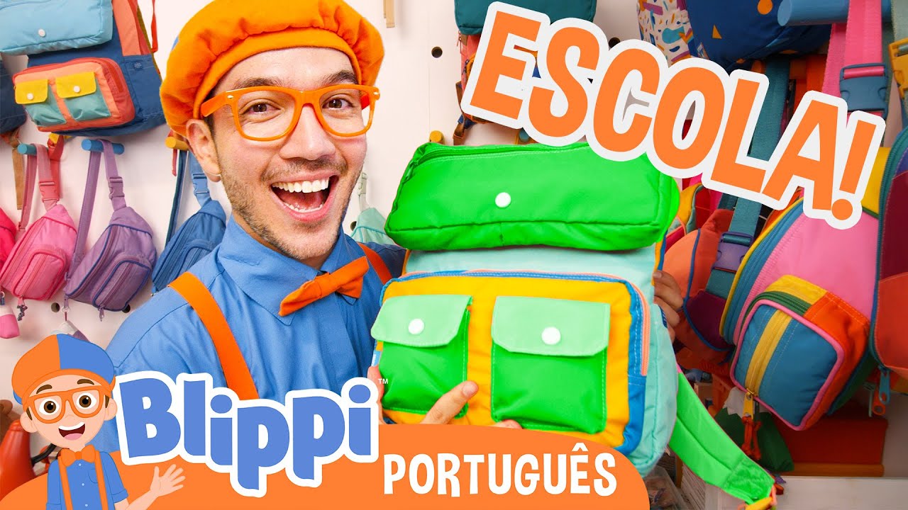 Blippi Volta às Aulas! | Episódio Completo | Blippi em Português | Vídeos Educativos para Crianças