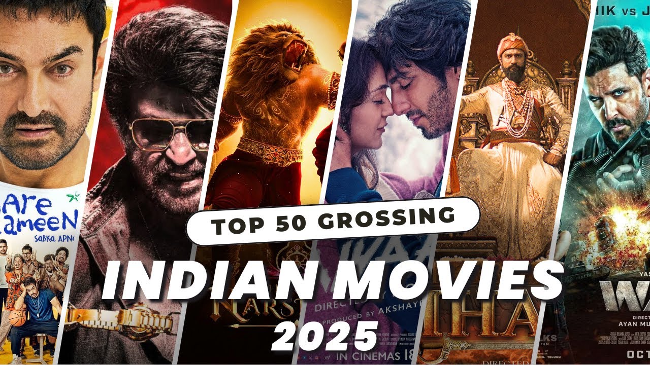 Top 50 Highest Grossing 🇮🇳 Indian Movies of 2025