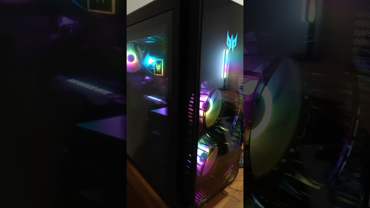 Acer Predator Orion 7000 RTX 4080 SUPER Gaming PC Unboxing  #gamingpc #rtx4080super  #shortsvideo