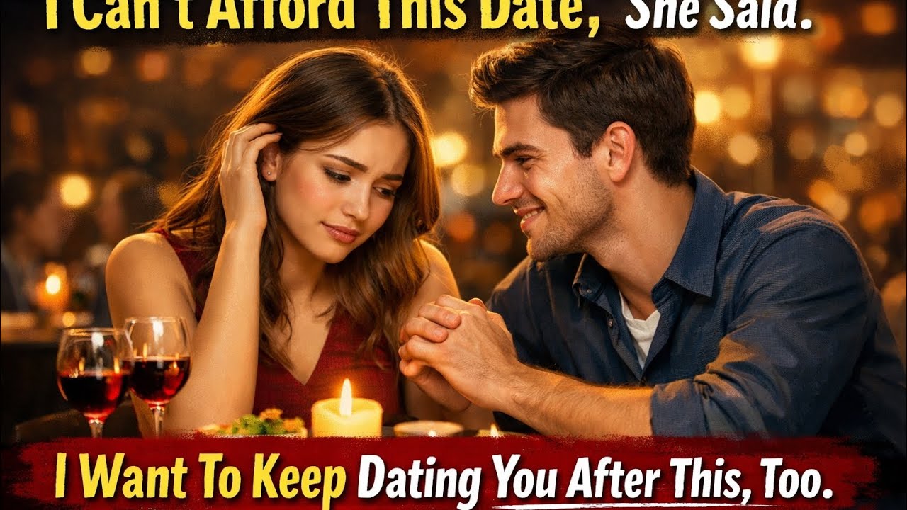 "I Can't Afford This Date," She Said.I Replied: "I Want To Keep Dating You After This, Too."........