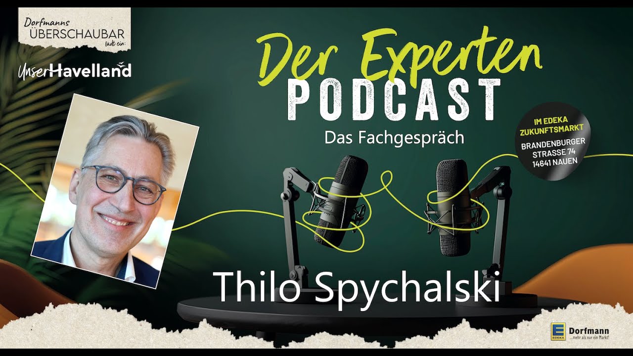 Unser Havelland im Nauener EDEKA Zukunftsmarkt (5): Interview Thilo Spychalski (Havelland Kliniken)