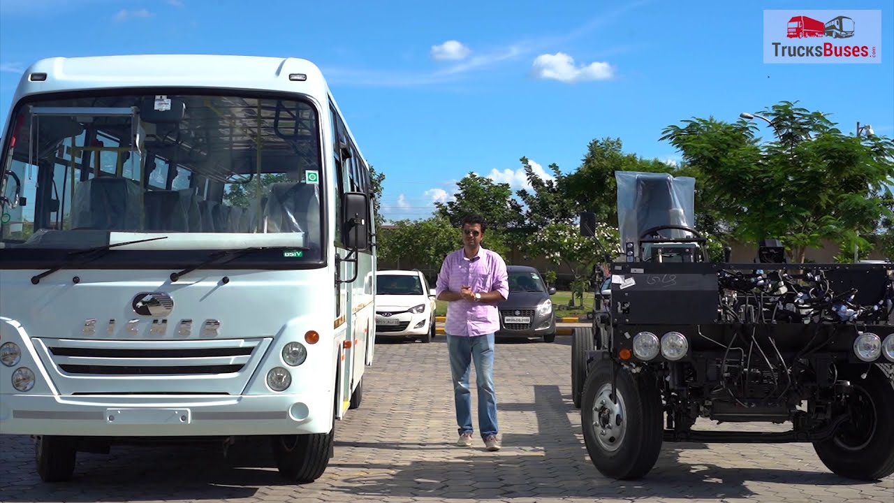 Eicher Starline Bus Review - Eicher 10.90L Bus Price, Mileage, Specs | TrucksBuses.com