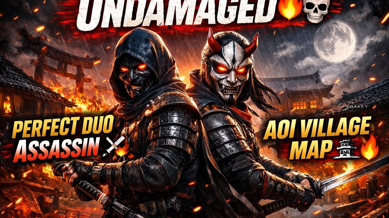 UNDAMAGED 🔥 Perfect Duo Assassin Run | Aoi Village Map – Ghost of Tsushima Legends