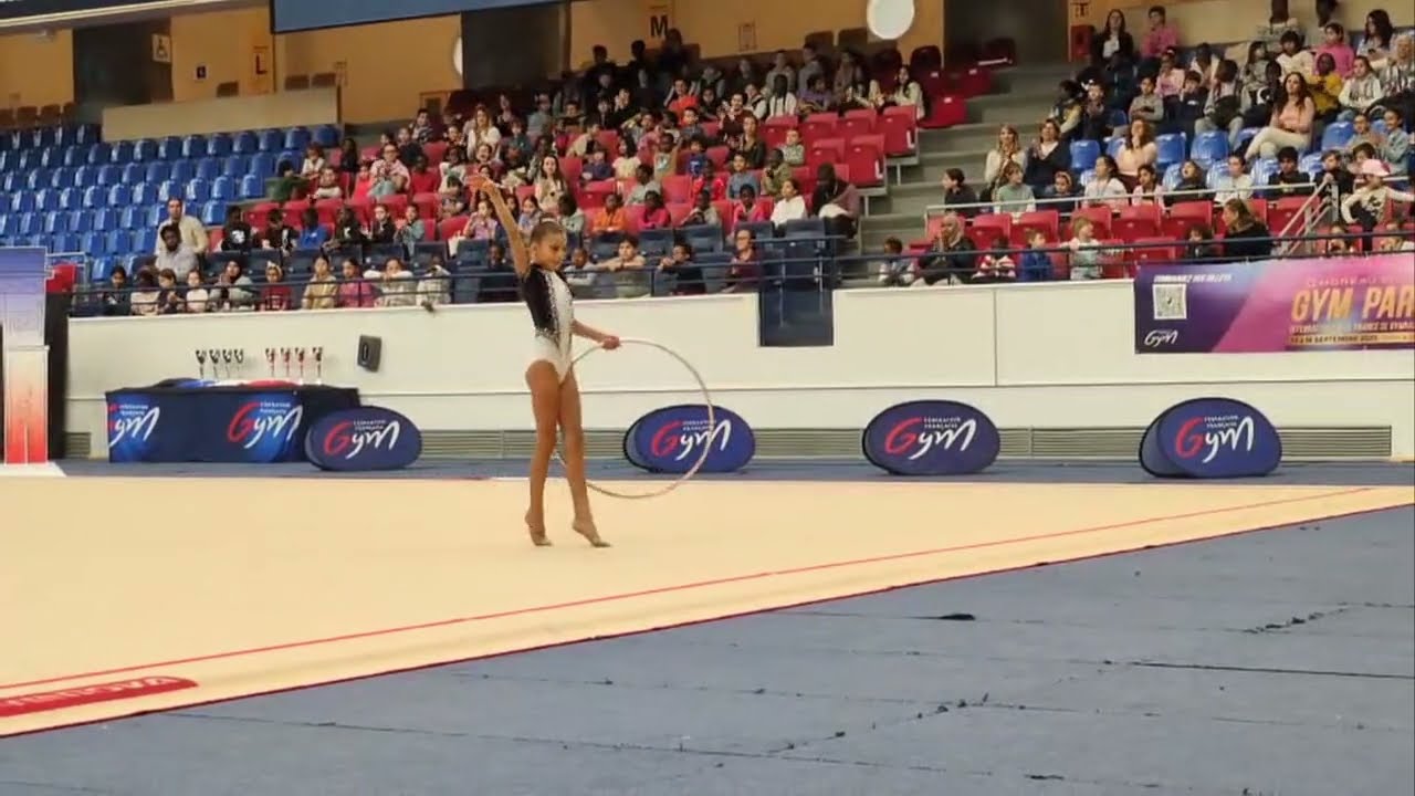 GRS PARIS CENTRE - Avenir 10ans  -Thelma ISSELIN - CERCEAU Championne de France 🥇🏆