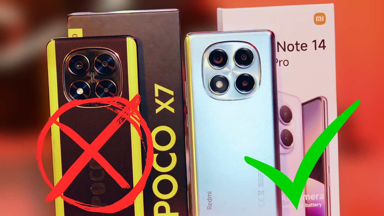 POCO X7 vs Redmi Note 14 Pro: ¡La Diferencia es ABISMAL!