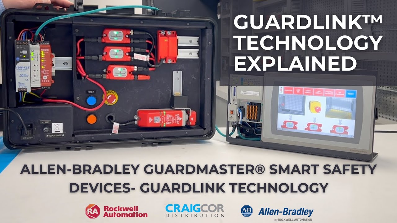 Allen‑Bradley™ Guardmaster® smart safety devices feat. GuardLink technology