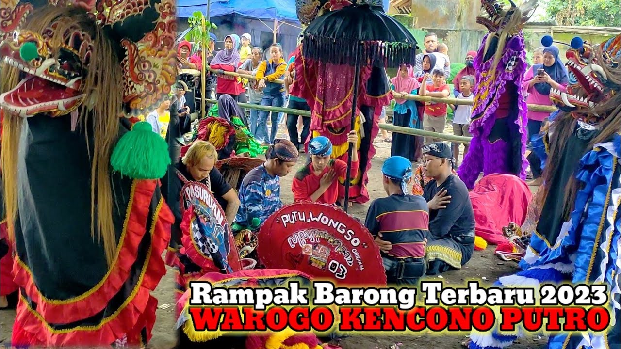 RAMPAK SINGO BARONG TERBARU 2023 WAROGO KENCONO PUTRO YOGYAKARTA