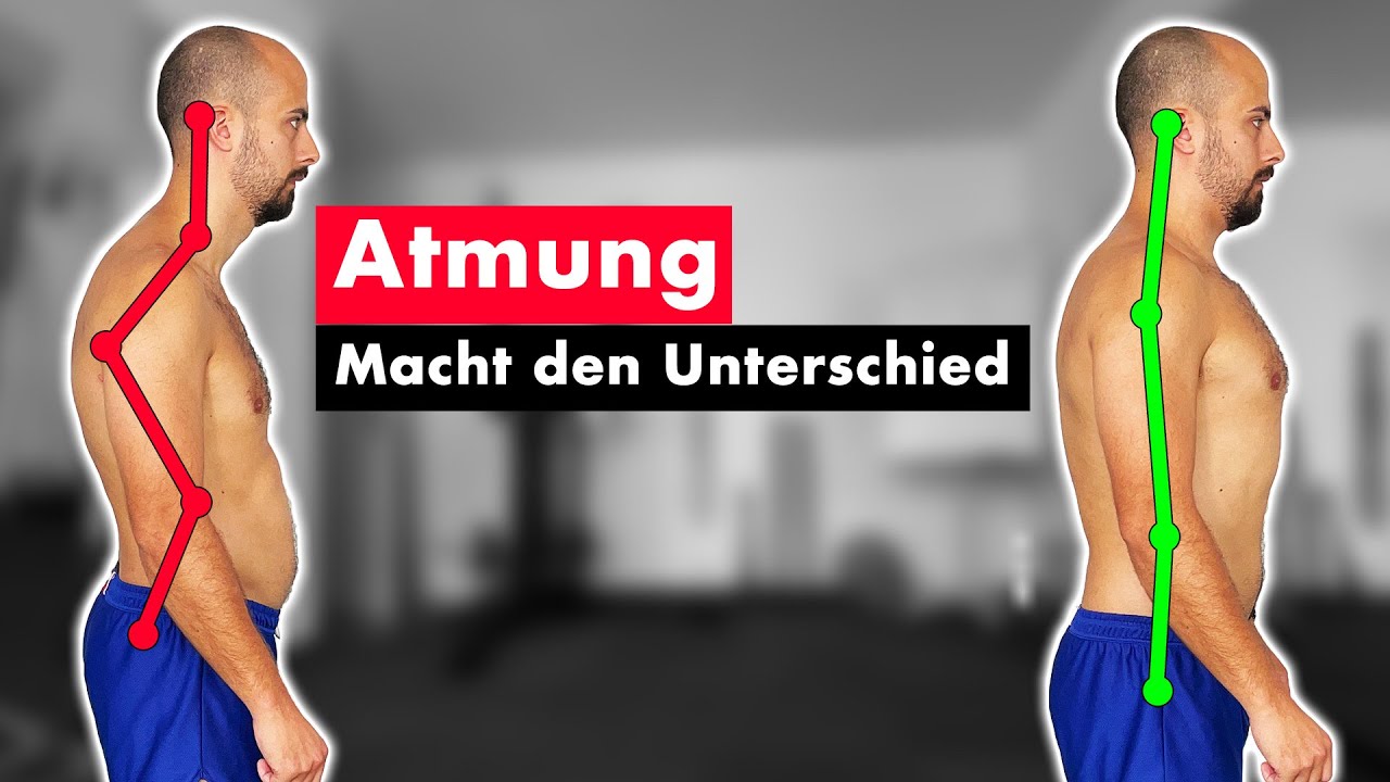 Wie Atmung deine Haltung verbessert (+ 1 Übung)