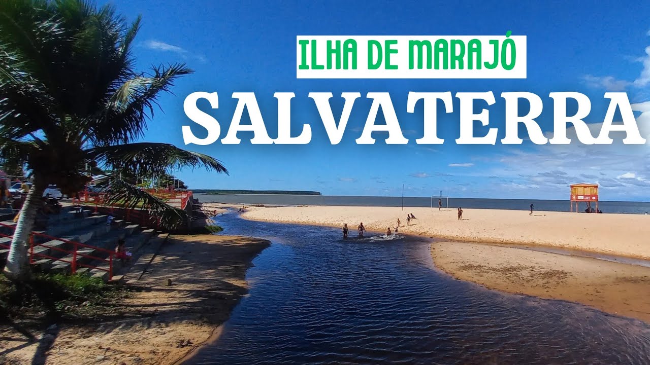 CONHEÇA A PRAIA GRANDE DE SALVATERRA NO MARAJÓ.