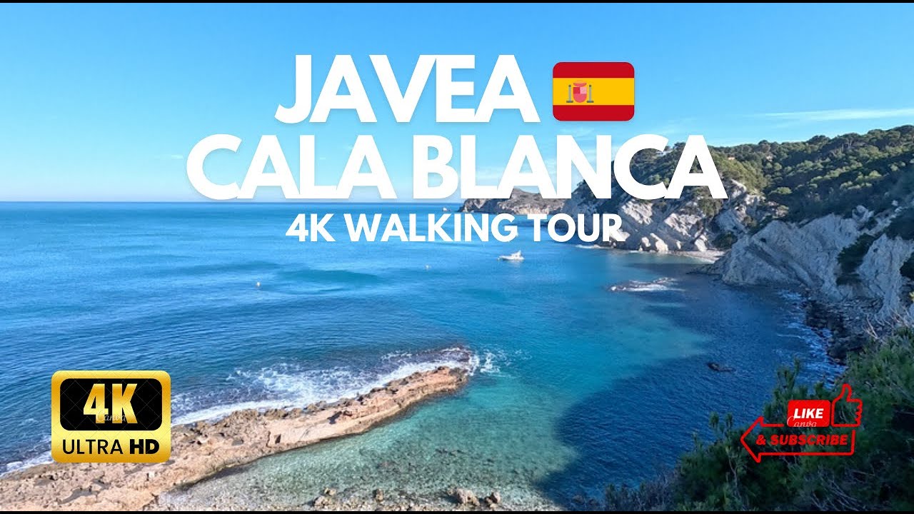 Javea 🇪🇸 Exploring the Amazing Nature at Cala Blanca  🏖️🌊