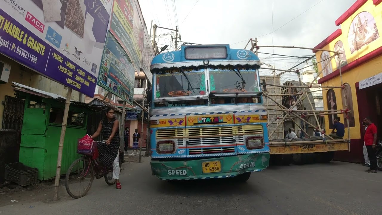 Kabardanga - Tollygunge Auto Stand Kolkata Car ASMR India Video