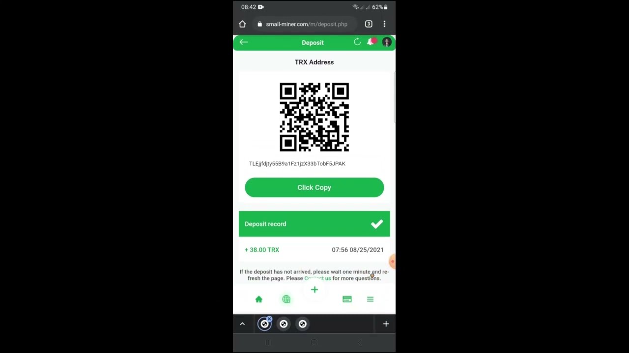 500 TRX free | How to earn money online | emoney English 2021  earn TRX daily | small miner | 🤑🤑